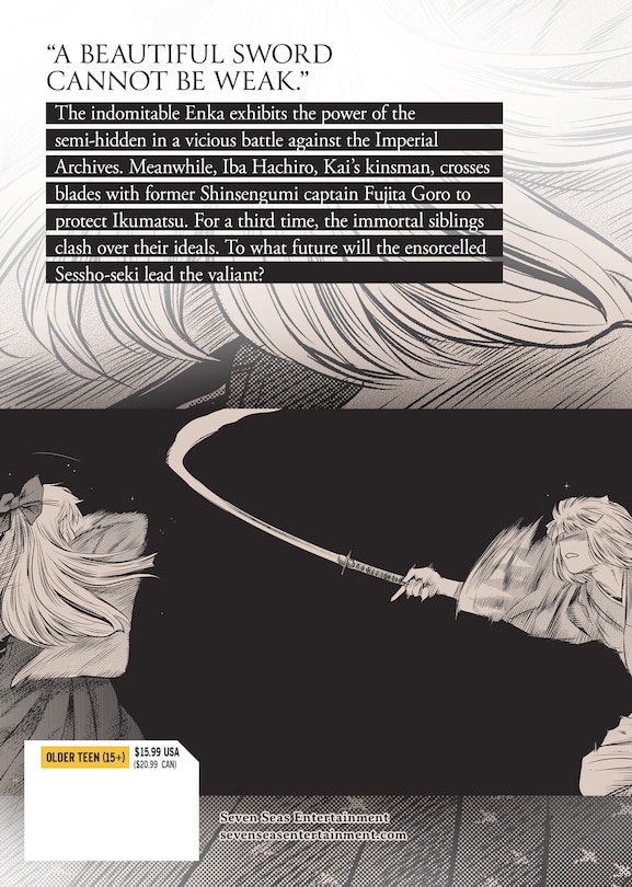 Back cover_The Valiant Must Fall Vol. 6