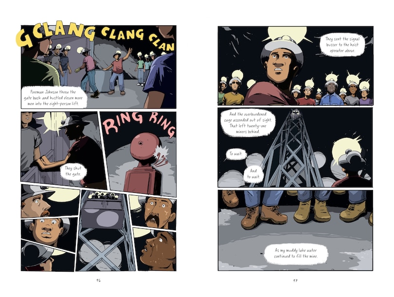 Sample content 3_The Vanishing of Lake Peigneur: A Graphic Novel Based on a True Story