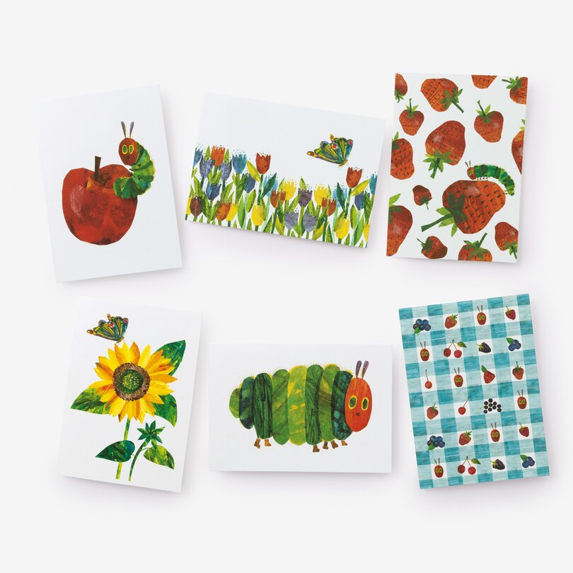 Sample content 4_The Very Hungry Caterpillar: 12 Note Cards and Envelopes