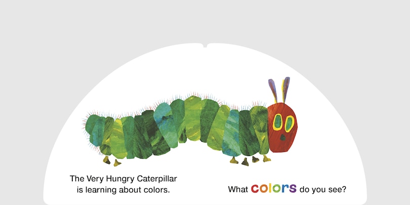 Sample content_The Very Hungry Caterpillar's Rainbow Colors