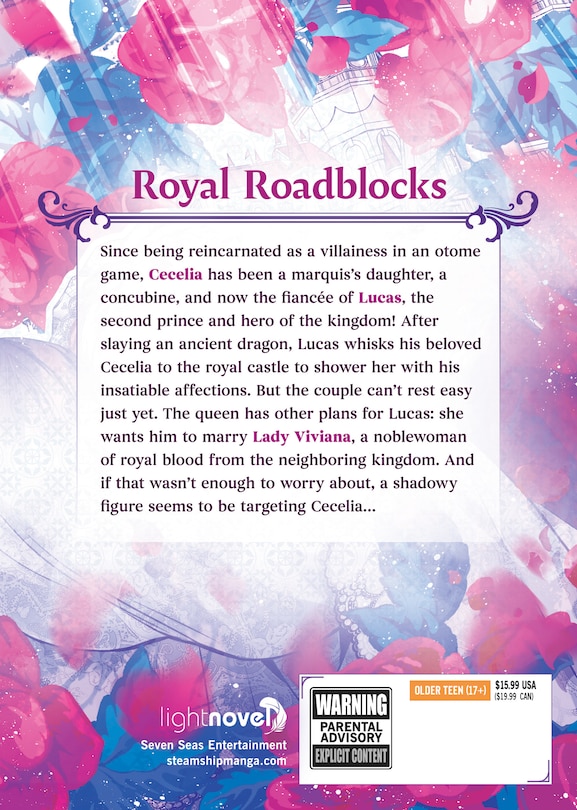 Back cover_The Villainess and the Demon Knight (Light Novel) Vol. 3