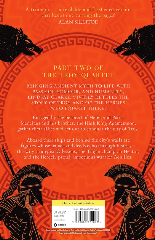 Couverture arri&egrave;re_The War at Troy