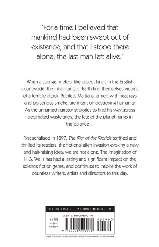 Couverture arri&egrave;re_The War of the Worlds