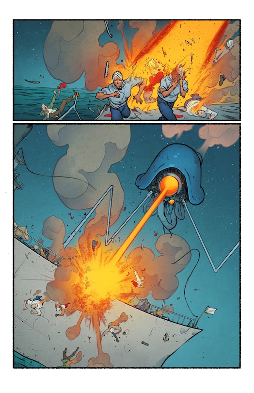 Aperçu du contenu_The War of the Worlds: Thunder Child Vol.1