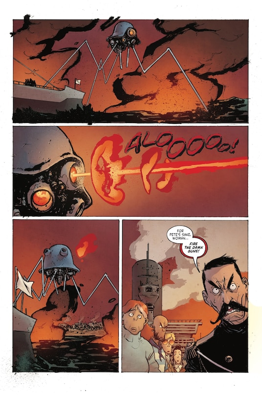 Aperçu du contenu 3_The War of the Worlds: Thunder Child Vol.1