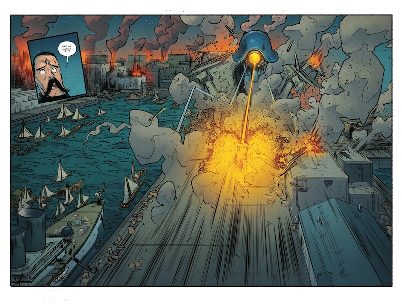 Aperçu du contenu 5_The War of the Worlds: Thunder Child Vol.1