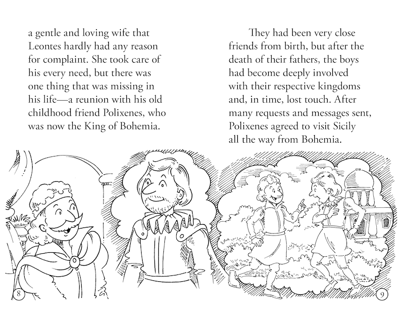 Sample content_The Winter's Tale: A Shakespeare Children's Story