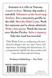 Couverture arri&egrave;re_The Wish List