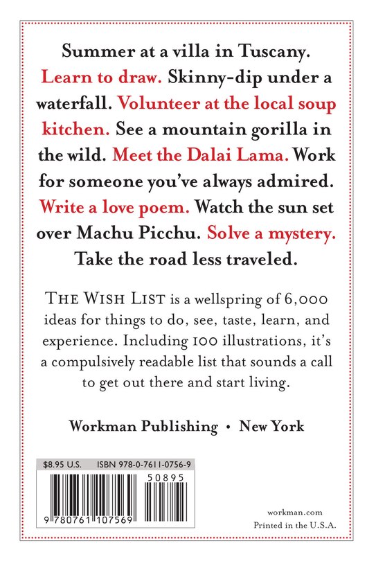 Couverture arri&egrave;re_The Wish List