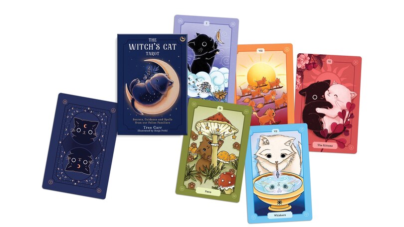 Aperçu du contenu_The Witch's Cat Tarot
