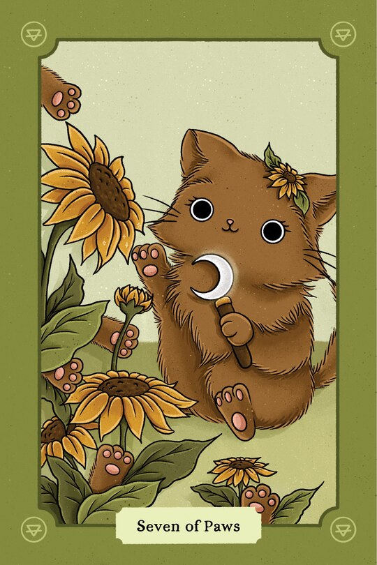 Sample content 4_The Witch's Cat Tarot