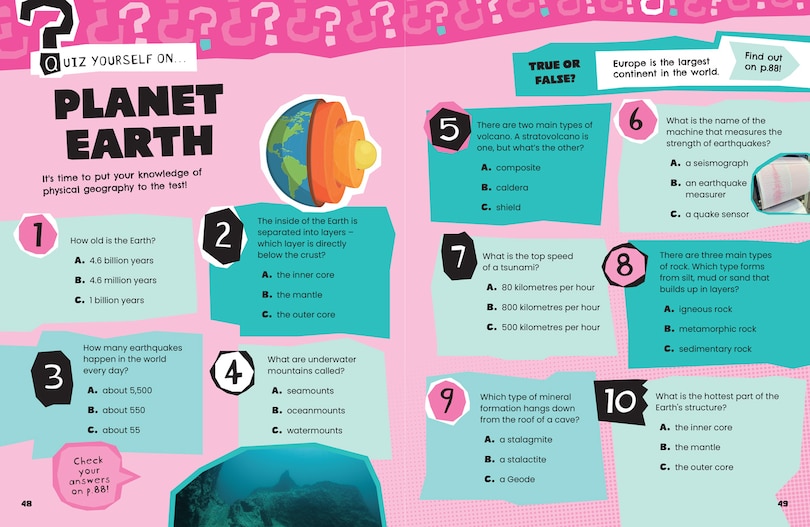 Aperçu du contenu 2_The World: Discover fascinating facts about planet Earth (All About)