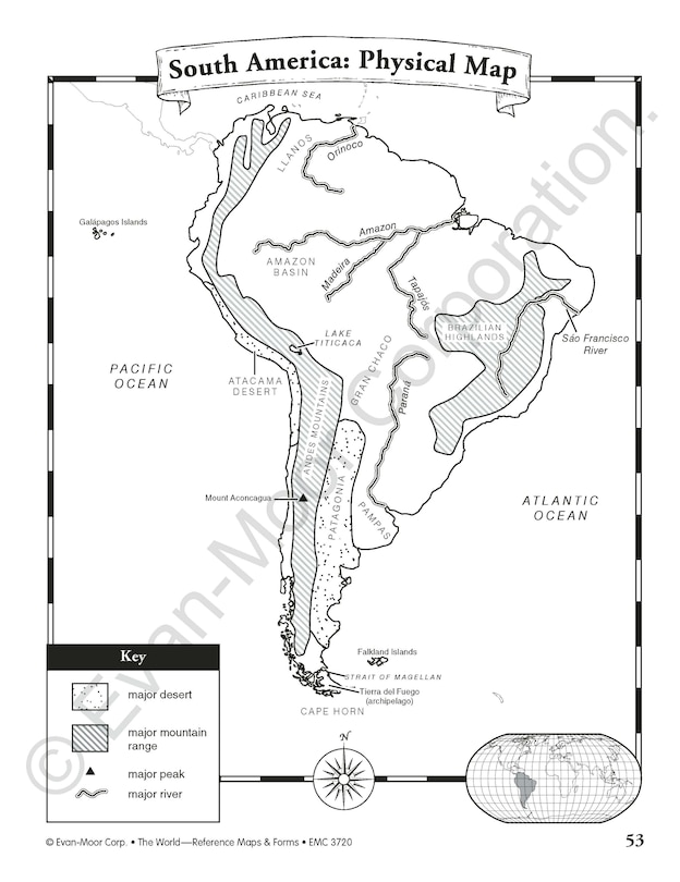 Aperçu du contenu 4_The World - Reference Maps & Forms, Grade 3 - 6 - Teacher Resource