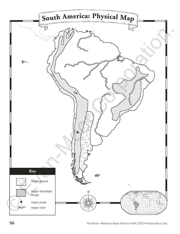 Aperçu du contenu 5_The World - Reference Maps & Forms, Grade 3 - 6 - Teacher Resource