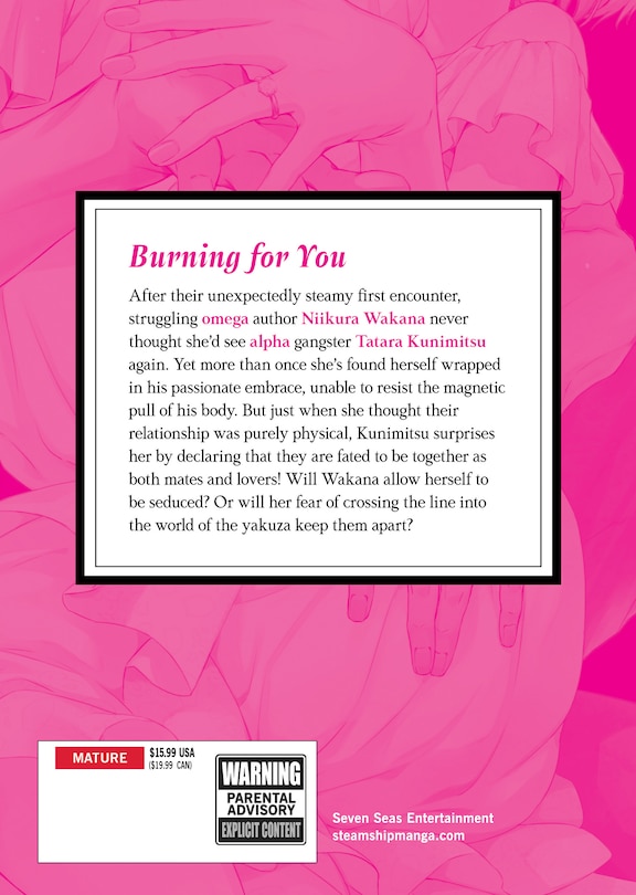 Back cover_The Yakuza and His Omega: Raw Desire Vol. 2