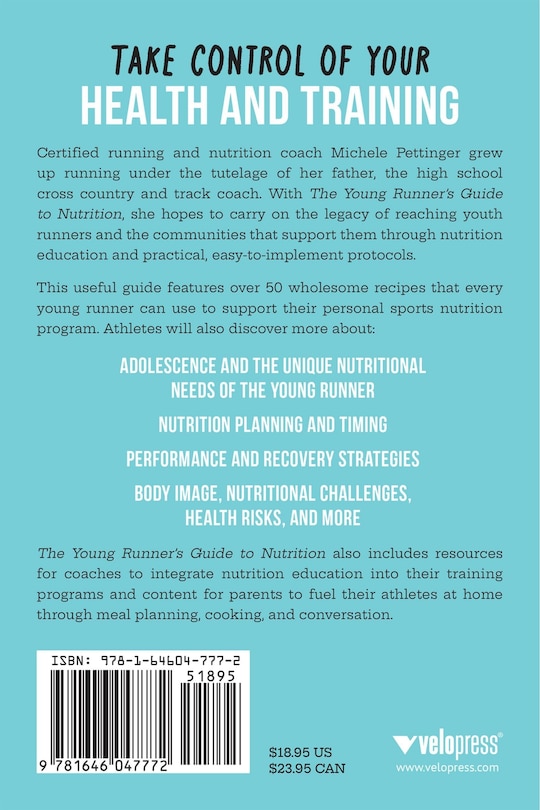 Couverture arri&egrave;re_The Young Runner's Guide to Nutrition