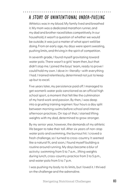 Aper&ccedil;u du contenu 5_The Young Runner's Guide to Nutrition