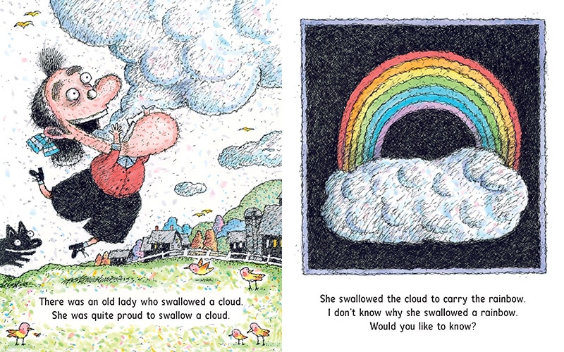 Sample content_There Was an Old Lady Who Swallowed a Rainbow!