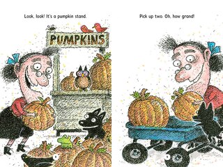 Sample content_There Was an Old Lady Who Said Trick or Treat! (Scholastic Reader, Level 1)