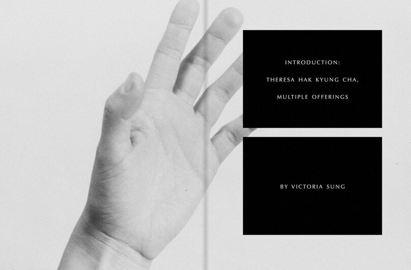 Aper&ccedil;u du contenu 4_Theresa Hak Kyung Cha: Multiple Offerings