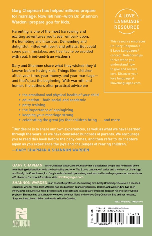 Back cover_THINGS I WISH I'D KNOWN BEFORE WE BECAME PARENTS