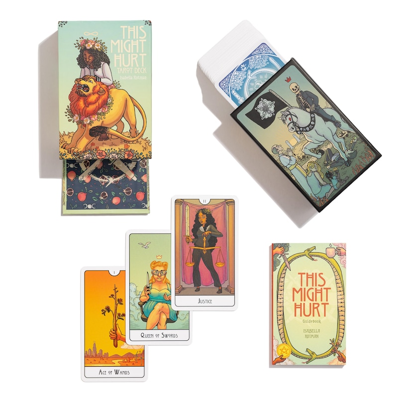 Sample content_This Might Hurt Tarot Deck