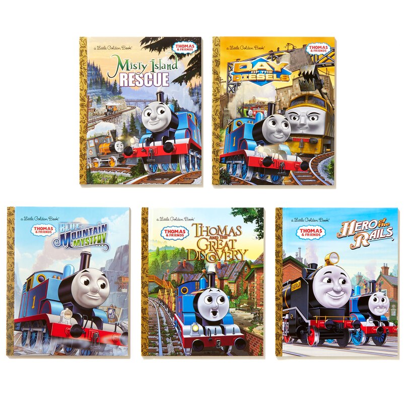 Aperçu du contenu_Thomas & Friends Little Golden Book Library (Thomas & Friends)