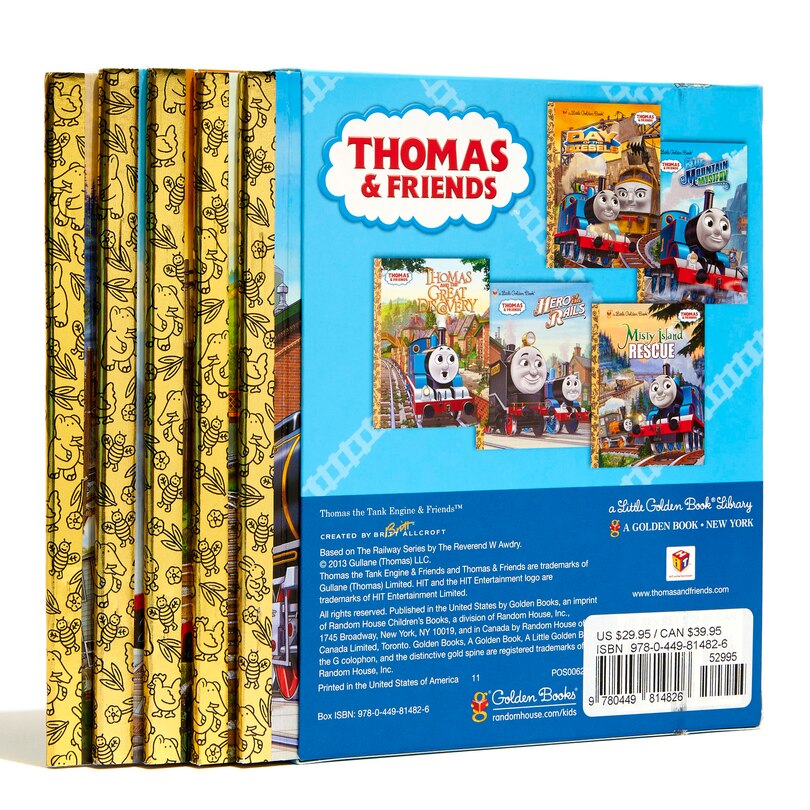 Aperçu du contenu 4_Thomas & Friends Little Golden Book Library (Thomas & Friends)