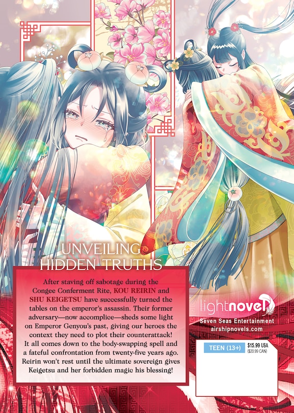 Couverture arrière_Though I Am an Inept Villainess: Tale of the Butterfly-Rat Body Swap in the Maiden Court (Light Novel) Vol. 9