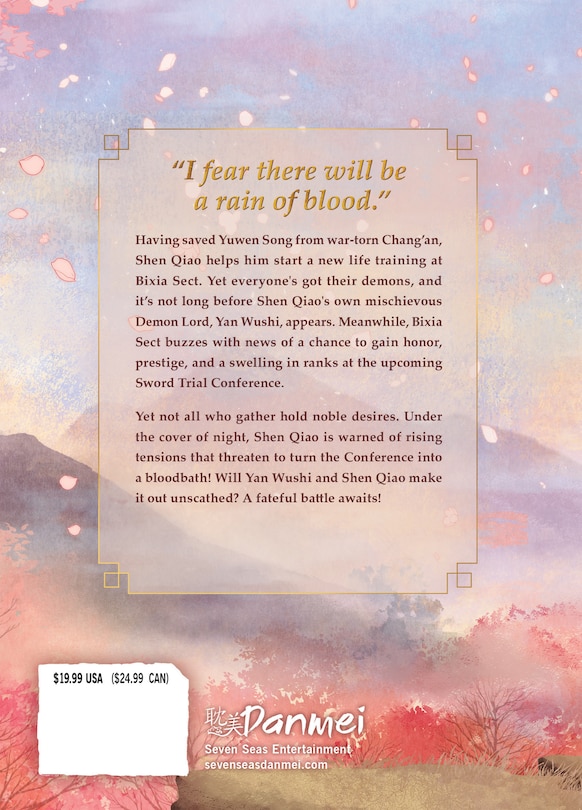 Back cover_Thousand Autumns: Qian Qiu (Novel) Vol. 4