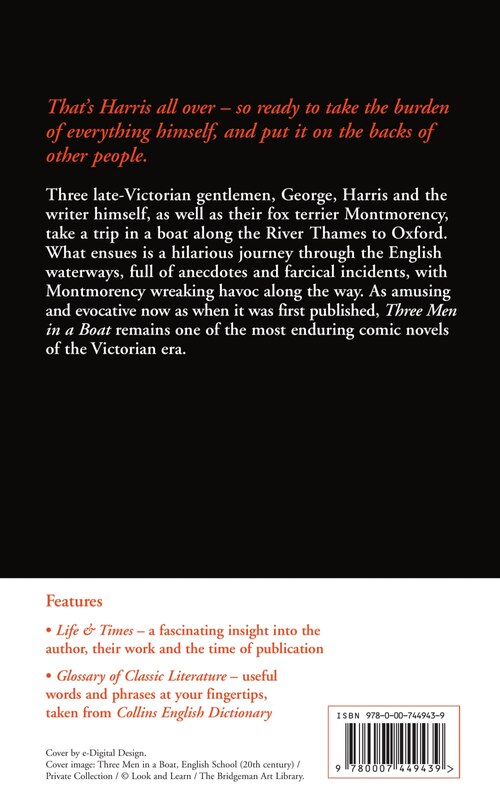 Back cover_Three Men in a Boat (Collins Classics)