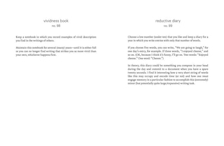 Aper&ccedil;u du contenu 3_three six five:prompts, acts, divinations (an inexhaustible compendium for writing)