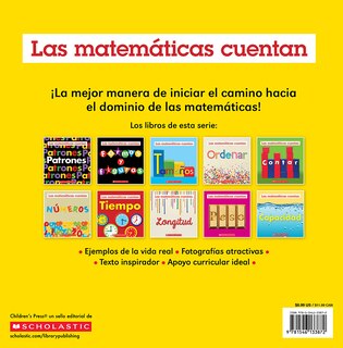 Back cover_Tiempo (Las Matem&aacute;ticas Cuentan): Time (Math Counts in Spanish)