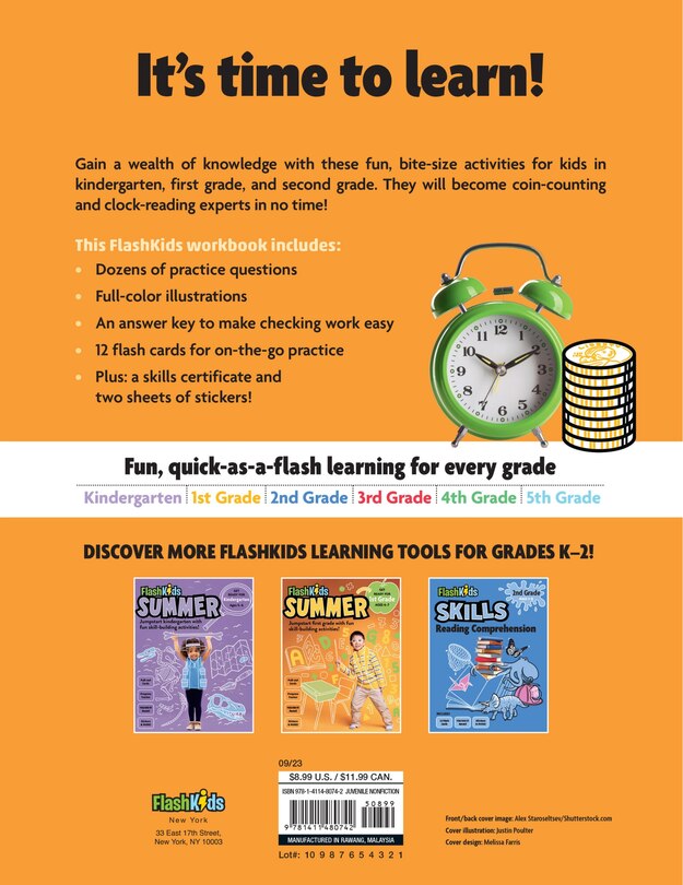 Back cover_Time and Money: Grades K–2