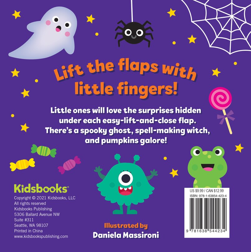 Couverture arrière_Time for Halloween: Lift-The-Flap