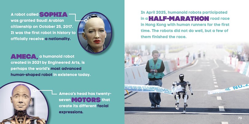 Aper&ccedil;u du contenu 4_TIME for Kids: 300 Fantastic Facts!: Robots