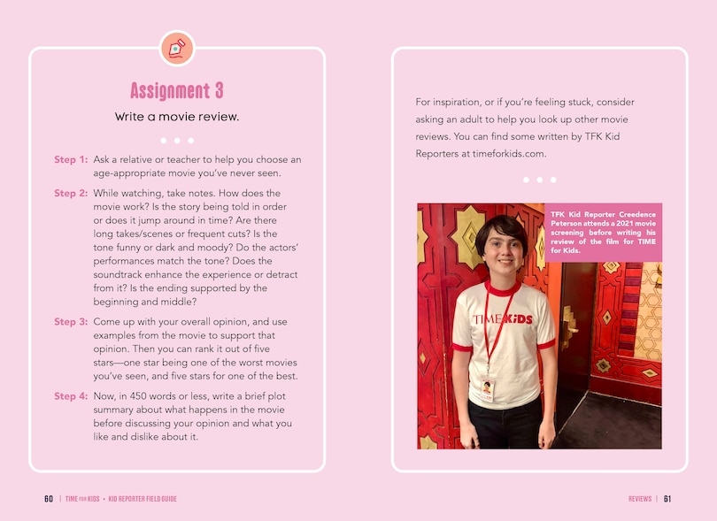 Aper&ccedil;u du contenu 3_TIME for Kids: Kid Reporter Field Guide