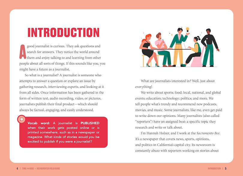 Aper&ccedil;u du contenu 5_TIME for Kids: Kid Reporter Field Guide