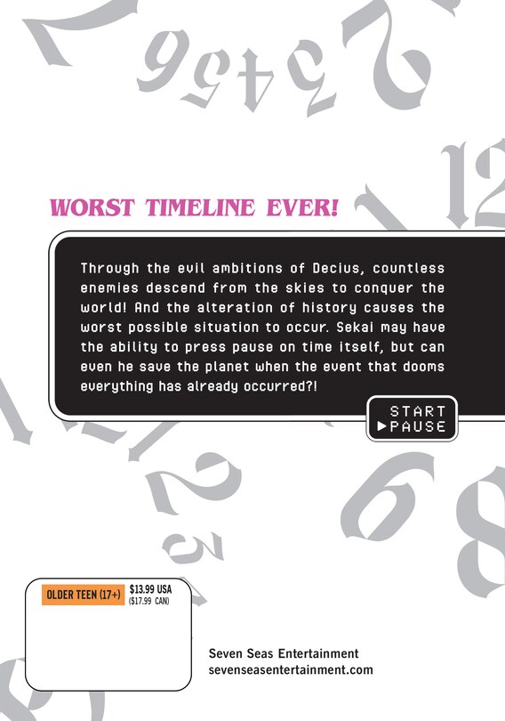 Couverture arri&egrave;re_Time Stop Hero Vol. 14