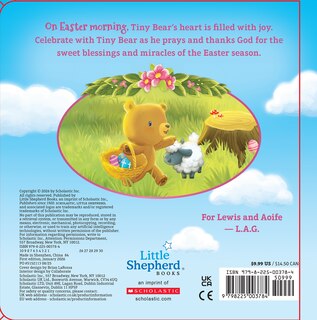 Couverture arri&egrave;re_Tiny Bear's Easter Prayer