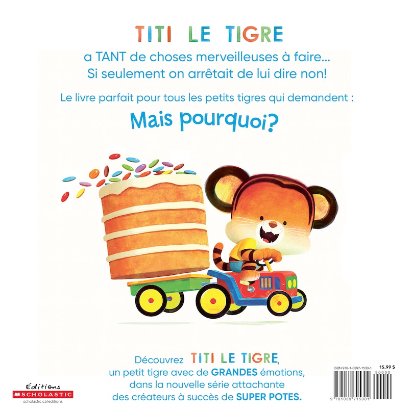 Back cover_Titi le tigre : Mais pourquoi?