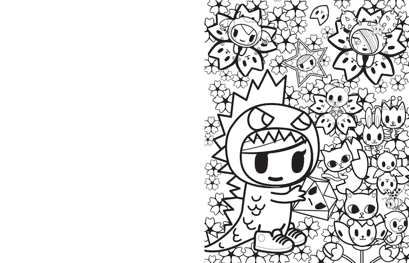 Sample content 3_Tokidoki Coloring Book