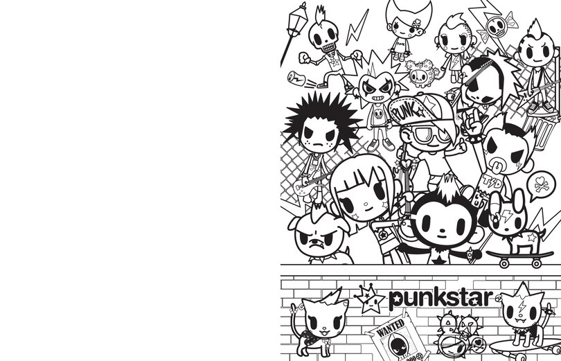 Sample content 5_Tokidoki Coloring Book