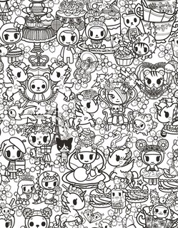 Sample content 2_Tokidoki Coloring Party