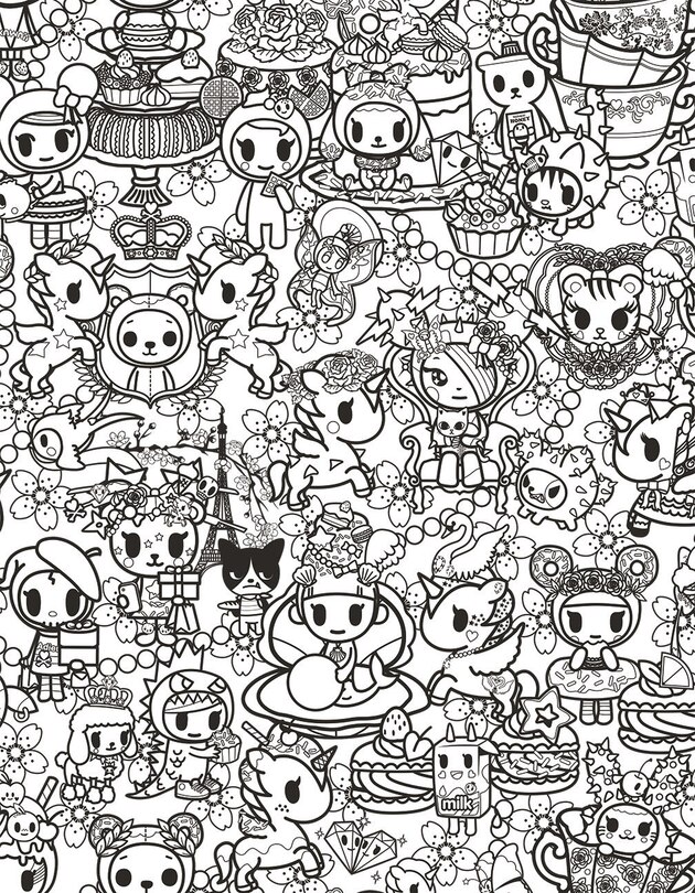 Sample content 2_Tokidoki Coloring Party
