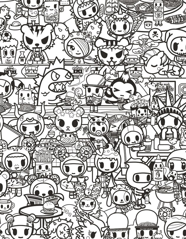 Sample content 3_Tokidoki Coloring Party