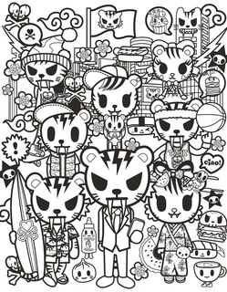 Sample content 4_Tokidoki Coloring Party