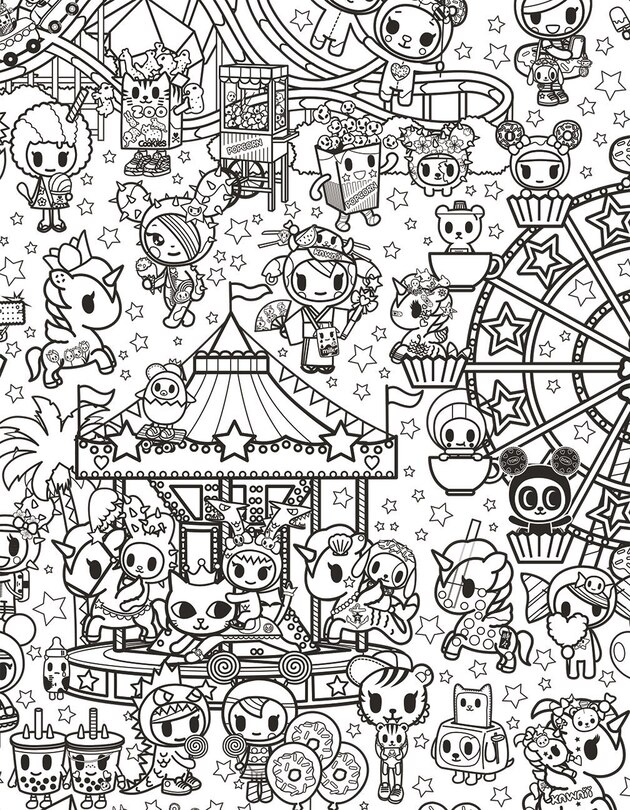 Sample content 5_Tokidoki Coloring Party