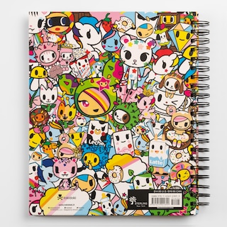 Back cover_tokidoki Sketchbook with Spiral Hardcover Blank Sketch Book, 9 x 11-Inches