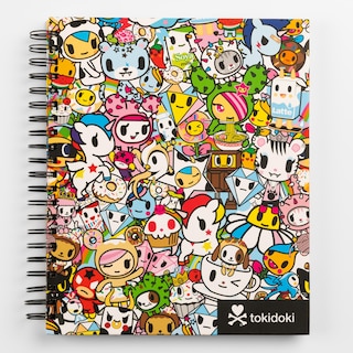 Sample content 2_tokidoki Sketchbook with Spiral Hardcover Blank Sketch Book, 9 x 11-Inches